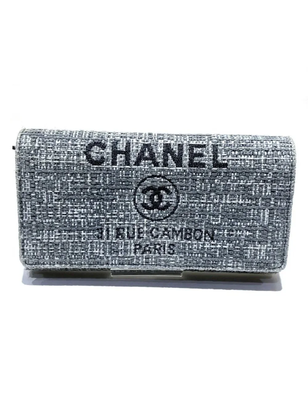 Chanel Deauville Wallet Canvas
